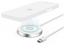 Hama 201681 FIC E3 "MAGCHARGE" fehér vezeték nélküli Iphone töltő Mobil / Kommunikáció / Smart - Mobiltelefon kiegészítő / tok - Hálózati-, autós töltő - 456428