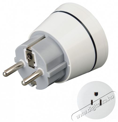 Hama 223451 HU, FIP Amerikai utazóadapter Háztartás / Otthon / Kültér - Világítás / elektromosság - Hálózati elosztó / hosszabbító / adapter - 455207