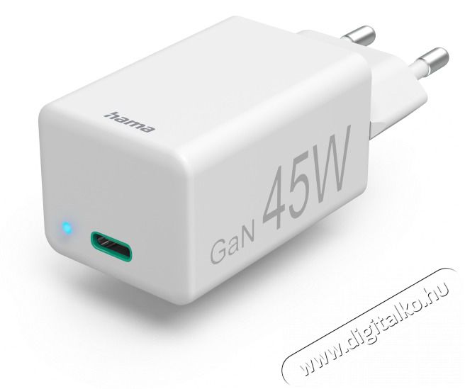 Hama 201653 PD FIC E3 45W USB Type-C fehér univerzális hálózati töltő Mobil / Kommunikáció / Smart - Mobiltelefon kiegészítő / tok - Hálózati-, autós töltő - 460609