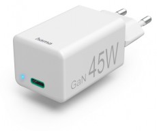 Hama 201653 PD FIC E3 45W USB Type-C fehér univerzális hálózati töltő Mobil / Kommunikáció / Smart - Mobiltelefon kiegészítő / tok - Hálózati-, autós töltő - 460609