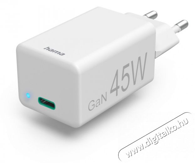 Hama 201653 PD FIC E3 45W USB Type-C fehér univerzális hálózati töltő Mobil / Kommunikáció / Smart - Mobiltelefon kiegészítő / tok - Hálózati-, autós töltő - 460609