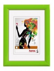 Hama Malaga 10x15cm zöld műanyag képkeret Háztartás / Otthon / Kültér - Egyéb háztartási termék - 458868