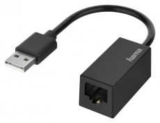 Hama 200324 FIC 10/100 USB 2.0 hálózati Ethernet adapter Iroda és számítástechnika - Számítógép tartozék - USB kábel - 466957