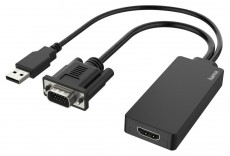 Hama 200342 FIC VGA HDMI adapter + USB Iroda és számítástechnika - Számítógép tartozék - USB kábel - 466959