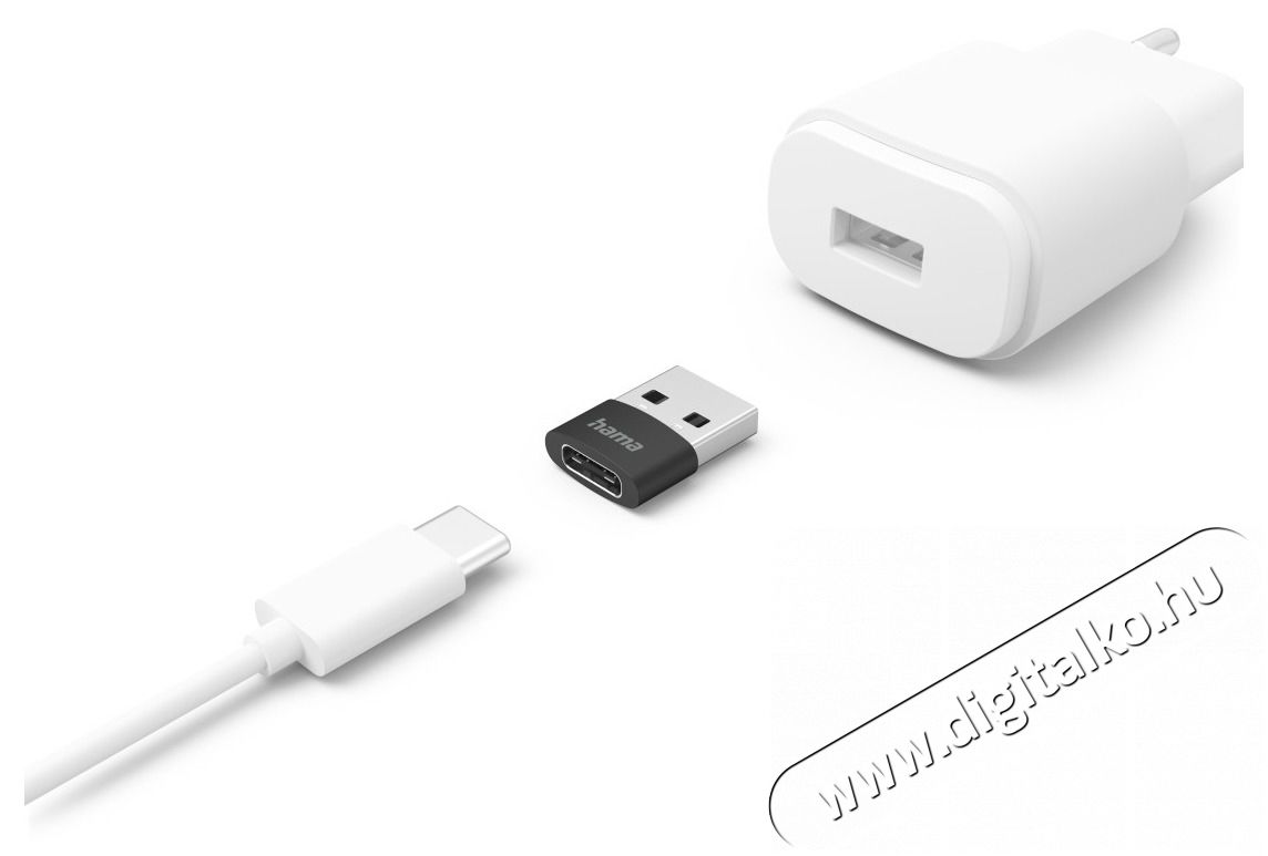 Hama 201532 FIC E3 dugó/USB Type-C aljzat Iroda és számítástechnika - Számítógép tartozék - USB kábel - 466963