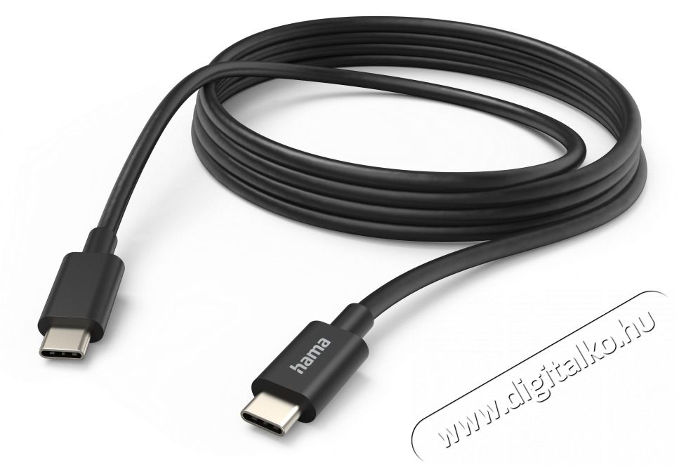 Hama 200905 FIC Type-C-Type-C, 3A 3 m USB 2.0 kábel Iroda és számítástechnika - Számítógép tartozék - USB kábel - 470243