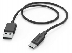 Hama 201594 FIC E3 USB 3.1 gen 1, Type-C/USB A, 1m, fekete adatkábel Iroda és számítástechnika - Számítógép tartozék - USB kábel - 470244