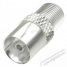 Hama FIC SAT F alj - koax alj adapter Tv kiegészítők - Kábel / csatlakozó - Csatlakozó / elosztó / átalakító - 405308
