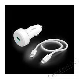 Hama 201611 FIC E3 PD 20W USB Type-C autós töltő Autóhifi / Autó felszerelés - Autós töltő / szivargyújtó adapter - 453775