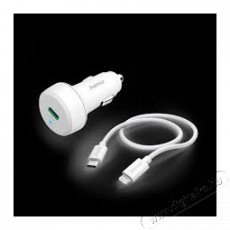 Hama 201611 FIC E3 PD 20W USB Type-C autós töltő Autóhifi / Autó felszerelés - Autós töltő / szivargyújtó adapter - 453775