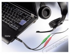 Hama 200352 FIC 4pol jack-2x aljzat Iroda és számítástechnika - Egyéb számítástechnikai termék - 451027