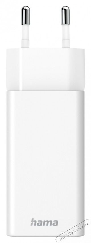 Hama 201643 PD/QC 65W USB/Type-C fehér hálózati tőltő Mobil / Kommunikáció / Smart - Mobiltelefon kiegészítő / tok - Hálózati-, autós töltő - 475887