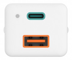 Hama 201643 PD/QC 65W USB/Type-C fehér hálózati tőltő Mobil / Kommunikáció / Smart - Mobiltelefon kiegészítő / tok - Hálózati-, autós töltő - 475887