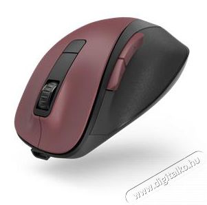 Hama VEZETÉK NÉLKÜLI OPTIKAI EGÉR MW-500 V2, BORDÓ (BEÉP. AKKU) 173033 Iroda és számítástechnika - Egér - Vezeték nélküli egér - 451618