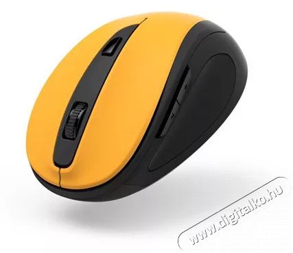 Hama VEZETÉK NÉLKÜLI OPTIKAI EGÉR MW-400 V2, SÁRGA - 173029 Iroda és számítástechnika - Egér - Vezeték nélküli egér - 409585