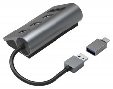 Hama 200140 USB HUB Iroda és számítástechnika - Notebook kiegészítő - USB hub / elosztó - 475983