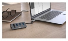 Hama 200140 USB HUB Iroda és számítástechnika - Notebook kiegészítő - USB hub / elosztó - 475983