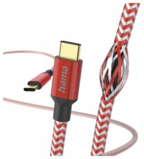 Hama 201560 ADATKÁBEL USB TYPE-C - TYPE-C REFLECTIVE 1,5M, PIROS Mobil / Kommunikáció / Smart - Mobiltelefon kiegészítő / tok - Kábel / átalakító - 477814