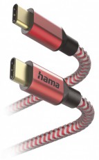Hama 201560 ADATKÁBEL USB TYPE-C - TYPE-C REFLECTIVE 1,5M, PIROS Mobil / Kommunikáció / Smart - Mobiltelefon kiegészítő / tok - Kábel / átalakító - 477814