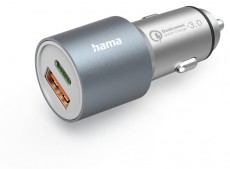 Hama 201639 AUTÓS TÖLTŐ USB DUPLA, 3A, QUALCOMM QC 3.0 (19,5W) Mobil / Kommunikáció / Smart - Mobiltelefon kiegészítő / tok - Hálózati-, autós töltő - 478647