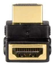 Hama HDMI derékszög adapter - 83010 Tv kiegészítők - Kábel / csatlakozó - Csatlakozó / elosztó / átalakító - 288263