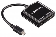 Hama micro USB - HDMI átalakító - 54510 Tv kiegészítők - Kábel / csatlakozó - Csatlakozó / elosztó / átalakító - 287031