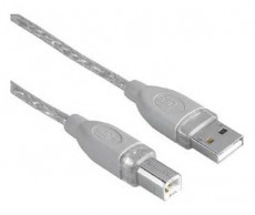 Hama USB kábel A-B típus 5m - 45023 Iroda és számítástechnika - Nyomtató - Kiegészítő - 293757