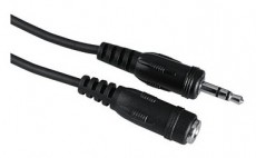 Hama 3,5mm Jack hosszabbító kábel 5m - 43302 Tv kiegészítők - Kábel / csatlakozó - 3,5mm Jack kábel - 293735