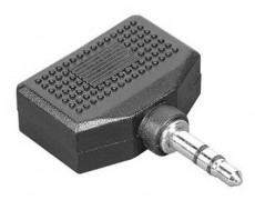 Hama 3.5mm Jack Splitter adapter (43353) Tv kiegészítők - Kábel / csatlakozó - Csatlakozó / elosztó / átalakító - 293754