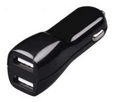 Hama dupla USB autós töltő 2100mA - 14197 Autóhifi / Autó felszerelés - Autós töltő / szivargyújtó adapter - 297514