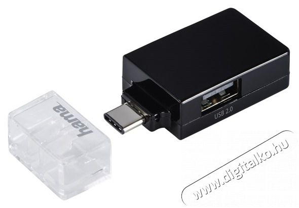 Hama 135752 USB TYPE-C HUB 1:3 Iroda és számítástechnika - Notebook kiegészítő - USB hub / elosztó - 365619