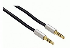 Hama Aluline 3,5mm jack összekötőkábel, spirál 0,26-1,0m - 80854 Tv kiegészítők - Kábel / csatlakozó - 3,5mm Jack kábel - 279321