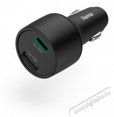 Hama 201690 AUTÓS TÖLTŐ USB A + TYPE-C, (PD,QC) 32W Mobil / Kommunikáció / Smart - Mobiltelefon kiegészítő / tok - Hálózati-, autós töltő - 478644