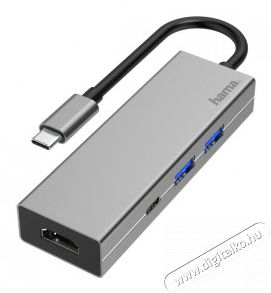 Hama 200117 1xUSB3.2/2xUSB/Type-C/HDMI USB HUB Iroda és számítástechnika - Notebook kiegészítő - USB hub / elosztó - 492545