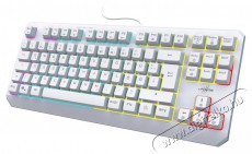 Hama GAMING URAGE EXODUS 220TKL BILL.,RGB, FEHÉR Iroda és számítástechnika - Billentyűzet / billentyűzet szett - Vezetékes - 493299