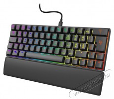 Hama GAMING URAGE EXODUS 760TKL MECH.MINI BILL.,RGB, RED SWITCH, FEKETE Iroda és számítástechnika - Billentyűzet / billentyűzet szett - Vezetékes - 493301