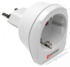 Hama UTAZÓADAPTER HU - SVÁJC, 10A, FEHÉR, FIP Háztartás / Otthon / Kültér - Világítás / elektromosság - Hálózati elosztó / hosszabbító / adapter - 493303