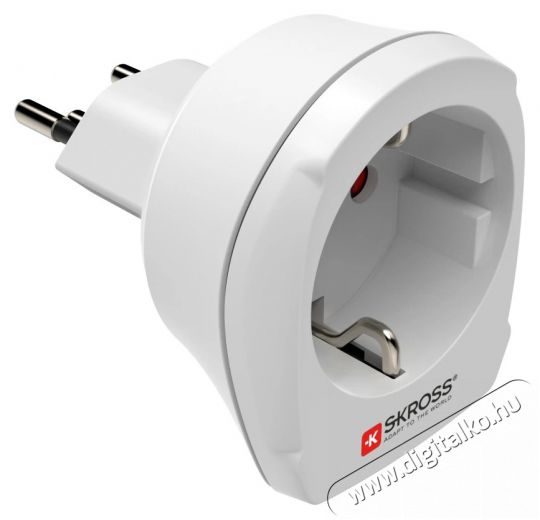 Hama UTAZÓADAPTER HU - SVÁJC, 10A, FEHÉR, FIP Háztartás / Otthon / Kültér - Világítás / elektromosság - Hálózati elosztó / hosszabbító / adapter - 493303