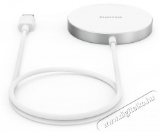 Hama VEZ. NÉLK.TÖLT. MAGCHARGE 15W,FEHÉR (201672) Mobil / Kommunikáció / Smart - Mobiltelefon kiegészítő / tok - Hálózati-, autós töltő - 494533