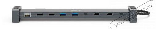 Hama Connect2Office Basic USB-C Docking Station, Removable Feet, 9 Ports (200145) Iroda &eacute;s sz&aacute;m&iacute;t&aacute;stechnika - Notebook kieg&eacute;sz&iacute;tő - USB hub / eloszt&oacute; - 493574