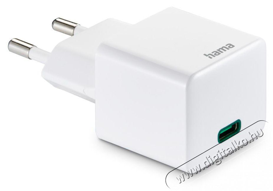 Hama 201840 E3 univerzális hálózati USB type-c töltő mini PD, QC, APPL.CS. 20W Akkuk és töltők - Li-ion akkumulátor és töltő (gyári) - Töltő / hálózati adapter - 493976