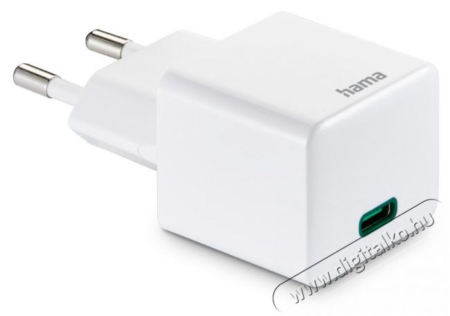 Hama 201840 E3 univerzális hálózati USB type-c töltő mini PD, QC, APPL.CS. 20W Akkuk és töltők - Li-ion akkumulátor és töltő (gyári) - Töltő / hálózati adapter - 493976