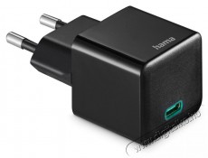 Hama 201649 E3 univerzális hálózati USB type-c töltő mini PD, QC, fekete 20W Akkuk és töltők - Li-ion akkumulátor és töltő (gyári) - Töltő / hálózati adapter - 493978