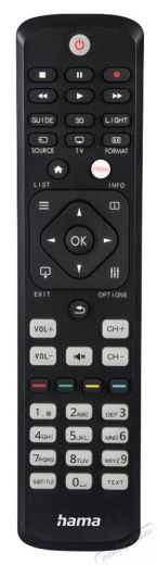 Hama 221063 univerzális távirányító PHILIPS TV  Tv kiegészítők - Távvezérlő - Univerzális távirányító - 494028