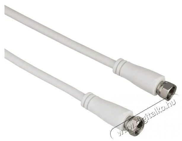 Hama 122435 ST 90dB F-csatlakozós duplán árnyékolt 3,0m antenna kábel Tv kiegészítők - Kábel / csatlakozó - Koax antenna kábel - 416851