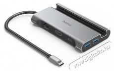 Hama 200143 7in1 Type-C dokkoló Tv kiegészítők - Kábel / csatlakozó - Csatlakozó / elosztó / átalakító - 492985