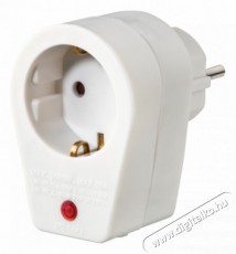 Hama 223323 hálózati túlfeszültség védő adapter Háztartás / Otthon / Kültér - Világítás / elektromosság - Hálózati elosztó / hosszabbító / adapter - 492992