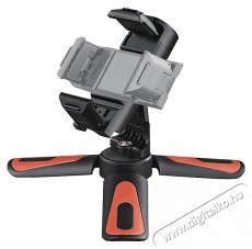Hama 4649 Pocket II Rota asztali mobiltelefon mini állvány Mobil / Kommunikáció / Smart - Mobiltelefon kiegészítő / tok - Tartó / rögzítő / állvány - 492996