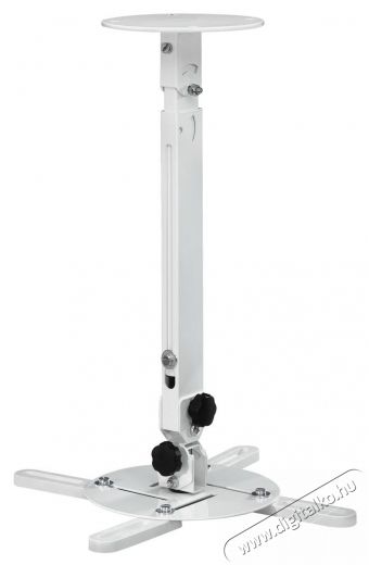 Hama Projector Mount, Swivel, Height-adjustable, Ceiling and Wall, up to 15 kg (220880) Tv kiegészítők - Fali tartó / konzol - Mennyezeti projektor tartó - 499294