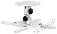 Hama Projector Mount, Swivel, Height-adjustable, Ceiling and Wall, up to 15 kg (220880) Tv kiegészítők - Fali tartó / konzol - Mennyezeti projektor tartó - 499294